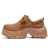 Zapatos para Hombre Zapatos Derby Exteriores para Viajes Cotidianos Suela Gruesa Zapatos para Aumentar Altura Dedo Gordo Zapatos de Piel Estilo Old Money Versátiles Zapatos Mickey En Stock Venta al por Mayor