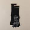 Calcetines de yoga de cinco dedos, profesionales, antideslizantes, de tubo medio, para mujer, para pilates, fitness, primavera y otoño, de algodón.