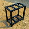 Gabinete Inferior Grande para Aquário Suporte de Aquário Soldado Integrado Suporte de Aquário de Alta Carga Camada Dupla Suporte de Aquário Filtro Superior Filtro Inferior Universal