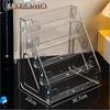 Caja de Almacenamiento Transparente Estante de Almacenamiento de Cosméticos de Múltiples Capas Bandeja para Esmalte de Uñas Sombra de Ojos Caja de Clasificación Estante Organizador de Tocador