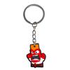 Del Revés Colgante para Mochila Llavero Colgante Pvc Pegamento Suave DIY Joyería Amazon Llavero Pequeño Regalo
