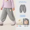 Novas Calças Infantis Outono Novo Estilo Calças de Moletom para Meninos Calças Jogger para Bebês Meninas Calças Casuais