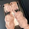 Manguitos de Protección Solar Sueltos Lindos para Mujer en Verano Protección para Brazos de Ciclismo Mangas de Hielo Mangas Delgadas Anti-UV Talla Grande Seda de Hielo