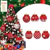 Conjunto de Enfeites de Madeira Bola de Natal Criativa Transfronteiriço Decoração de Árvore de Natal Suprimentos para Decoração de Festa em Casa