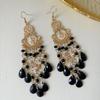 Pendientes de Moda Bohemianos Transfronterizos Europeos y Americanos, Elegantes Pendientes Largos de Cristal con Borlas Estilo Étnico de Yunnan para Mujer