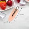 Clip para el pelo de color caramelo, color gelatina, 8 cm, Xiao Zhan, Ouyang Nana, con clip para el pelo sin costuras, material DIY hecho a mano, clip para el pelo