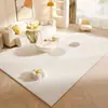 Alfombra de Viento Silencioso Sala de Estar Absorbente de Agua Antideslizante Alfombra Completa Resistente a la Suciedad del Hogar Resistente al Desgaste Fácil de Cuidar Alfombra de Terciopelo de Cristal