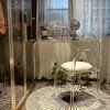 Nova Mesa de Toucador de Acrílico Estilo Ins Simples Mesa de Maquiagem de Quarto Mesa Flutuante Transparente Mesa Criativa para Streamer