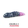 Isca Cross-Border Isca Macia Flutuante Truta Isca Macia PVC Salgada e com Cheiro de Peixe 18 Peças por Pacote 3,8cm