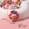 Resina diy accesorios para uñas serie de personajes de payaso pegamento crema parche para funda de teléfono pegatina para refrigerador accesorios para el cabello