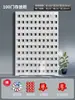 Gabinete de Almacenamiento para Teléfonos Móviles con Cerradura, Gabinete de Carga para Walkie-Talkies, Puerta de Cristal, Recargable, Gabinete de Almacenamiento para Teléfonos Móviles para Salas de Exámenes Escolares