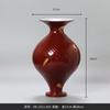 Bossi Home Cerâmica Designer produtos genuínos Vasos de Cerâmica Enfeites Sala de Estar Casa Decorações Suaves Casa de Hóspedes Peças para Flores