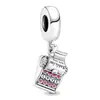 Panjia clássico rosa mom pingente liga fone de ouvido bagagem pulseira frisada diy fonte fábrica em estoque cabelo liso