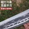Nuevo Cuchillo de Acero al Manganeso para Cortar Madera y Árboles, Cuchillo Multifuncional Doméstico de Acero Completo Forjado a Mano para Cortar Huesos, Herramienta Agrícola, Cuchillo para Cortar Madera