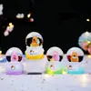 Calcetín de Navidad de producto nuevo transfronterizo, mini bola de agua, adorno de bola de cristal brillante para regalo de Navidad