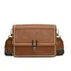 Bolso de Hombro Retro Nuevo 2025 con Correa Ancha, Bolso Simple y Versátil para el Brazo, Bolso Cruzado de Moda Personalizado, Bolso Cuadrado Pequeño para Mujer