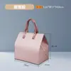 Bolsa Isolante Descartável Não Tecido para Levar Chá com Leite Café Bebida Sacola de Embalagem Bolsa Isolante Impressão de Logotipo Pronta Entrega Atacado