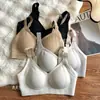 Sutiã Push-Up Fino Respirável de Suporte Macio Sem Costura Luxuoso para Mulheres, Controla os Seios Laterais e Previne a Flacidez, Roupa Íntima Plus Size