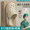 Tamancos Cirúrgicos Alemães Masculinos 2026 Novo Verão Outdoor Antiderrapante Antiodor Sandálias Especiais para Equipe Médica Masculino