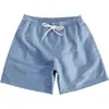 Bañadores Casuales de Color Sólido para Hombre de Verano para la Costa Pantalones Cortos Rectos de Secado Rápido Pantalones Cortos con Forro Pantalones de Playa