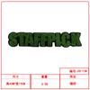 Patches Bordados Coloridos com Letras em Inglês para Chapéus, Bolsas, Acessórios de Roupa, Patches Bordados Decorativos - Em Estoque