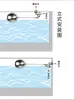 Válvula Boia de Controle Automático de Nível de Água para Piscina de Fogo de Alto Fluxo, Resistente a Ácido-Base e Alta Temperatura, de Dupla Alavanca, Aço Inoxidável 304