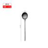 Amazon Transfronterizo Acero Inoxidable 410 Mate Cuchillo y Tenedor Cuchara Portugués Titanio Hotel Occidental Postre Bistec Cuchillo y Tenedor