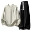 [M-8XL] Conjunto Deportivo Casual Otoño 2026 Tallas Grandes para Hombre, Sudadera Versátil y Pantalones Casuales Modernos para Hombre