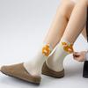 Calcetines Lindos de Gato de Dibujos Animados para Mujer, Ropa de Exterior de Verano, Calcetines Largos de Media Pantorrilla Originales Estilo Japonés Ins