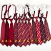 Vinho tinto Gravata JK Mulheres Sem Listras Estilo Coreano Estilo Universitário Foto de Formatura Uniforme Escolar Acessórios de Vestuário de Bacharel DK Moda Masculina