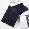 Conjunto de Ropa Interior Térmica para Hombres de Mediana Edad y Mayores Ropa de Otoño e Invierno para Hombre Algodón Puro Ropa de Otoño y Pantalones Largos Talla Grande Ropa Térmica Engrosada Pantalones Cálidos