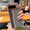 Compatível com Google Pixel 11ProXL Capa Magnética para Celular Google 10A Estrutura Metálica para Lente Capa Protetora de Couro