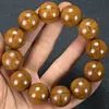 Pulsera de Madera de Dragón de Seis Vías de Calidad Premium con Cuentas de Madera Vieja de Grano Suave, Cuentas de Oración Budistas y Accesorios de Calabaza para Hombres, Cuentas de Hilo de Gama Alta a Precio de Mayorista