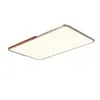 Luz de Techo para Sala de Estar de Espectro Completo Alto CRI Estilo Retro Ultraplana 1.8CM Bauhaus Sensación de Alta Gama Luminaria Principal para Pasillo