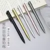 Pluma de Plástico para Estudiante Mijo Pluma de Firma Multicolor Oficina de Negocios Recarga Giratoria Bolígrafo Retráctil Bolígrafo de Bola