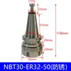 Herramienta de Máquina CNC NBT30/SK10/16 Portaherramientas de Equilibrio Dinámico Portabrocas de Alta Precisión Llave