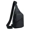 Bolso de Pecho para Hombre, Moderno y Versátil, Color Sólido, Diseño Simple, Nuevo Modelo 2026, Gran Capacidad, Viajes al Aire Libre, Portátil, Bolso Cruzado Impermeable