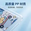 Porta credencial de identificación transparente de PP, Porta gafete de trabajo de doble cara, Correa para gafete de nombre, Porta gafete de exposición, Hecho a medida por el fabricante