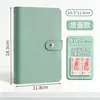 Bolsa de almacenamiento de libro de ahorro de efectivo de dibujos animados linda transfronteriza, bolsa de ahorro para gestión financiera familiar de gran capacidad, libro de contabilidad