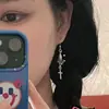 Y2k Aretes de Mariposa y Cruz Dulces y Geniales Pinzas para Oreja Pendientes Coreanos Japoneses Versátiles Ins Chica Picante Diseño de Nicho Pendiente sin Perforación