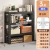 Prateleira Multicamadas de 20cm Rack Estreito para Armazenamento Atrás da Porta Rack de Armazenamento para Varanda Residencial de Aço Angular de Armazém Estante de Armazenamento de Chão