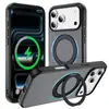 Anillo Protector Amigable con la Piel para Nuevo Producto Transfronterizo Adecuado para Apple iPhone 17 Pro Max Funda de Teléfono Bicolor