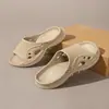 2026 Nuevo Modelo Popular Cómodas Versátiles Zapatillas de Suela Gruesa con Sensación de Caminar sobre las Nubes para Verano, Comodidad en Casa, Antideslizantes Resistentes al Desgaste Frescas