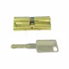 Ventas Directas de Fábrica Y-70Mm Cilindro de Cerradura Totalmente de Cobre Multirranura Cerradura para Puerta Interior de Madera Cilindro de Cerradura Accesorios Universales para Cerradura Venta al por Mayor