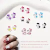 Nuevos Accesorios de Dibujos Animados de Resina Transparente Hielo 3D para Uñas DIY Pegamento de Crema Decoración de Funda de Teléfono Gatito Venta al por Mayor Gato Kt