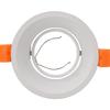 Lámpara de Techo Foco para Altavoz Mr16 Portalámparas de Aluminio Fundido Kit de Carcasa para Downlight Gu10 Tipo Empotrado