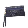 421 Patrón de Piedra Simple Brillante Cuero Doble Cremallera Billetera para Monedas Fabricante Suministro Listo Cartera para Mujer Moda Billetera para Monedas Mano