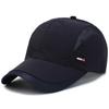 Chapéu de Malha Respirável de Verão Masculino Proteção Solar ao Ar Livre Aba de Sol Boné de Baseball Masculino Boné com Aba Moda Casual Atacado