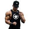 Chaleco de algodón sin mangas para hombre, para gimnasio, musculación, deportes, correr, fitness, entrenamiento, con logotipo imprimible