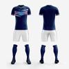 Uniforme de competición al por mayor rápido, uniforme de clase para estudiantes, uniforme de fútbol para adultos y niños, uniforme de fútbol transfronterizo, traje de entrenamiento de fútbol para hombres